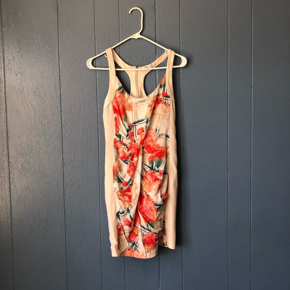 Rebecca Minkoff floral Joshua racerback dress